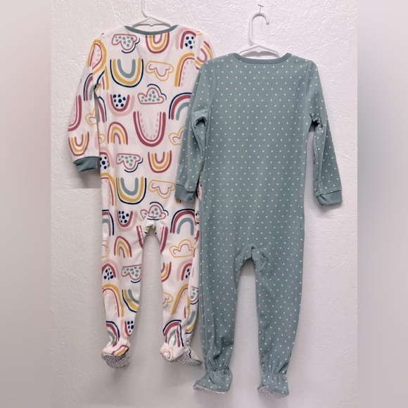 CARTER’S 2-Pack - 1-Piece Fleece Footed Sleepwear - 4T - Picture 5 of 16